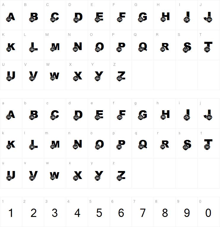 LMS Heros Among The Ashes字体