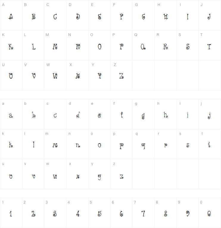 CRU-Kanda-Hand-Written字体