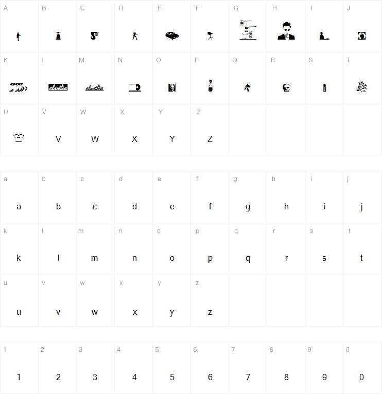 keysmoney&fagsbats字体