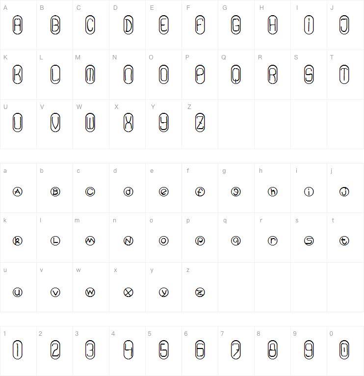 TPF Vacuous字体