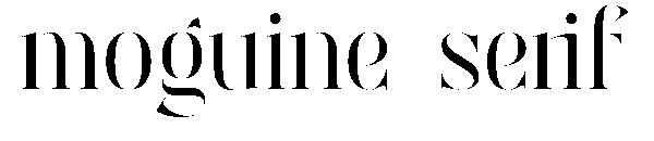 moguine serif