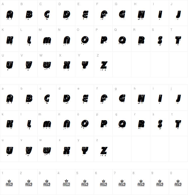 oj ' s drips italic