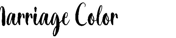 marriage color