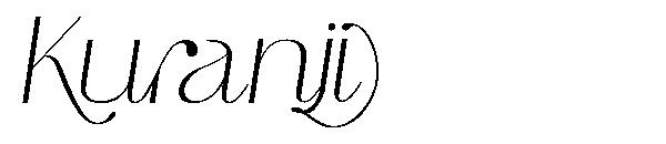 Kuranji字体