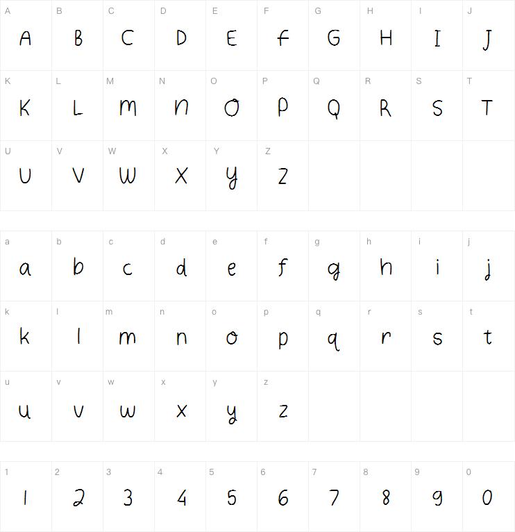 sunshine字体