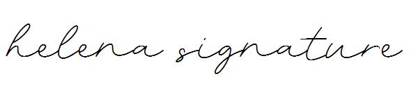 helena signature