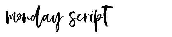 monday script