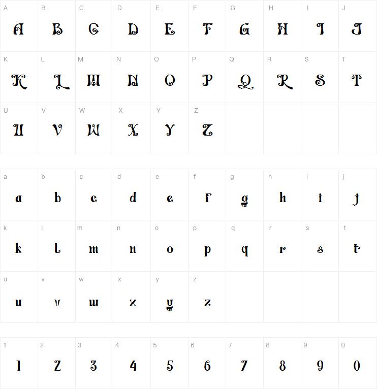 Vanisha字体