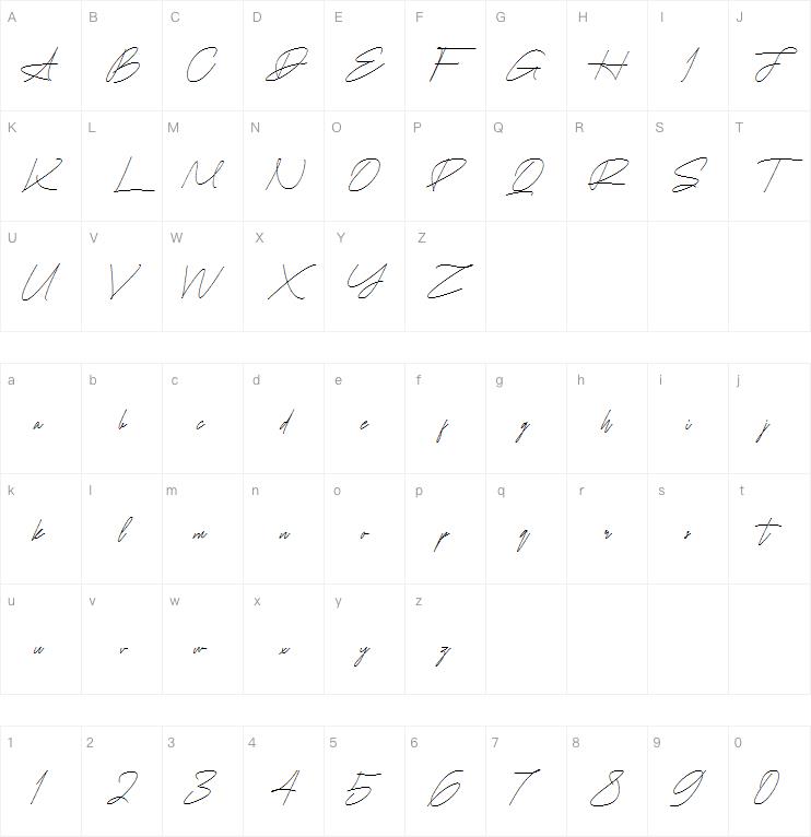 Lomenthosy slant字体