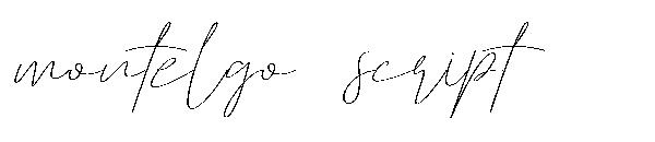 montelgo script