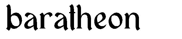 Baratheon字体