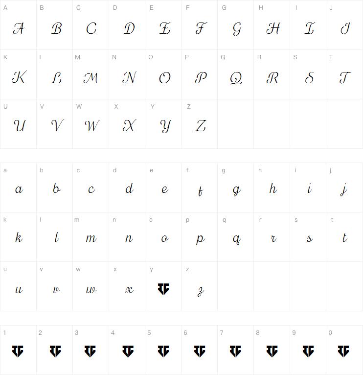 mercusuar regular script