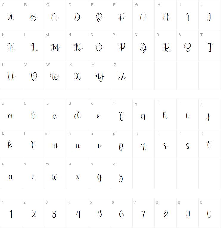 happy holidays字体