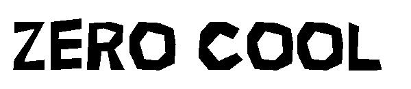 Zero cool字体