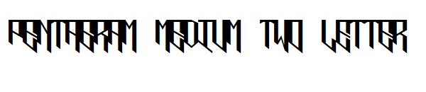 pentagram medium two letter