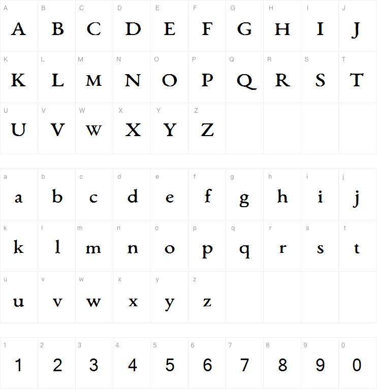 Monecias字体