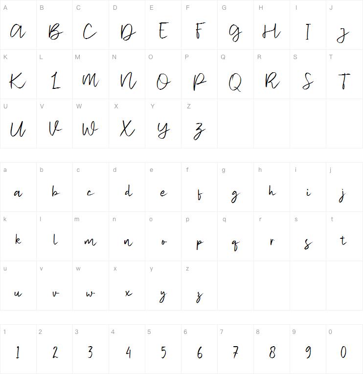 mansier字体