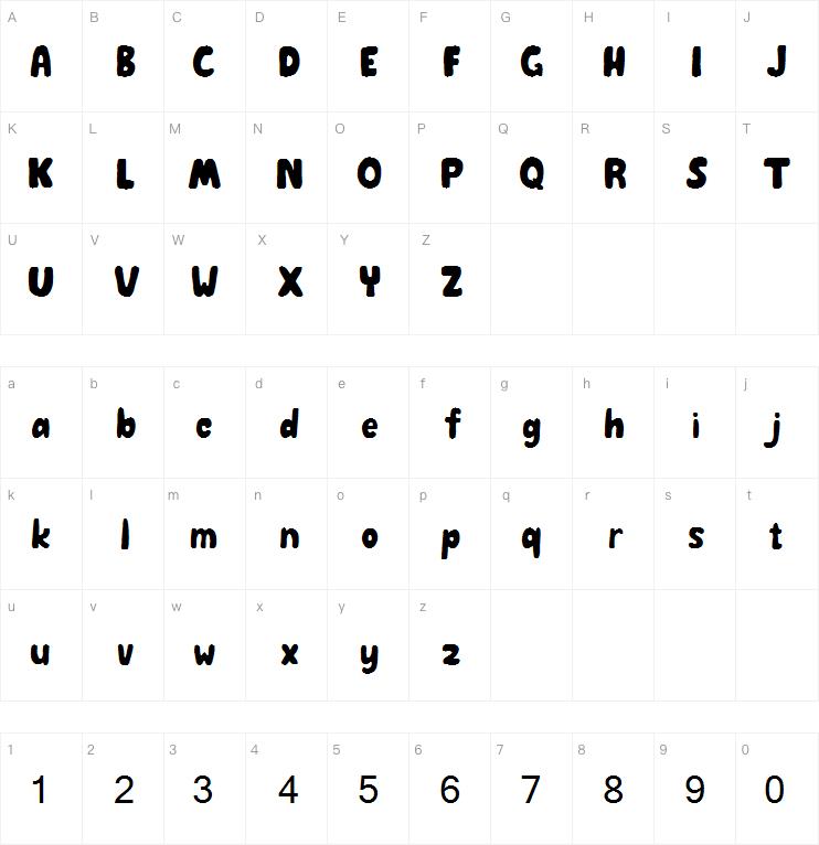paymon regular字体