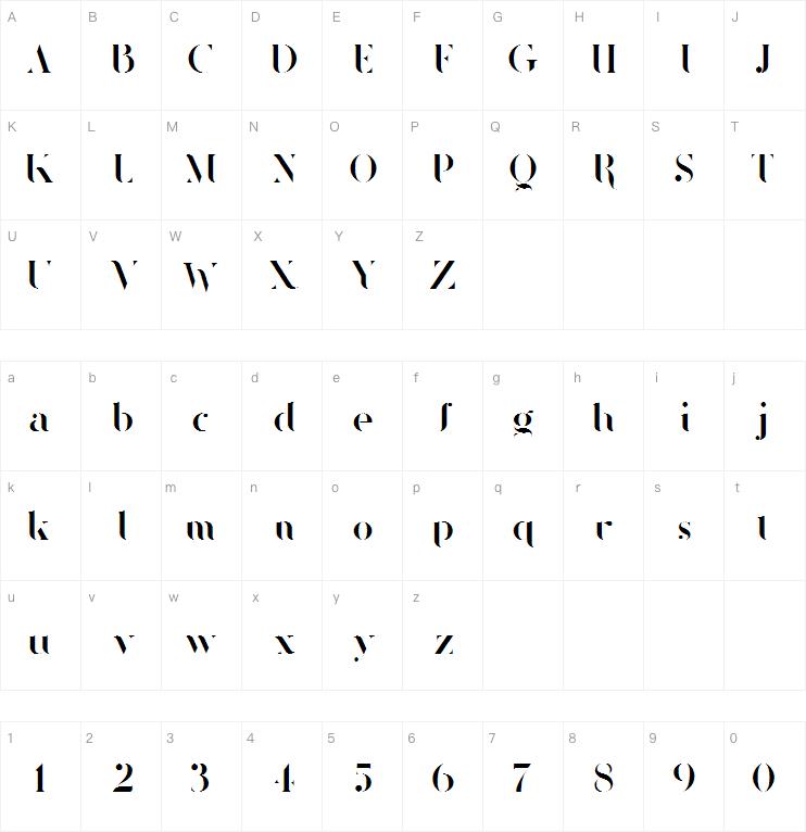 redland serif字体