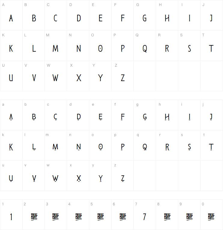 continent transport字体