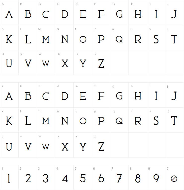 ace serif字体