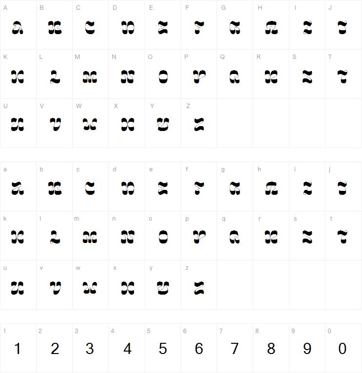 bome - version字体