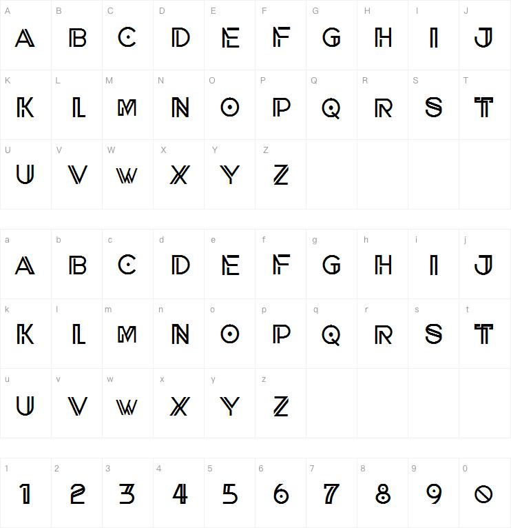 asphaltica字体