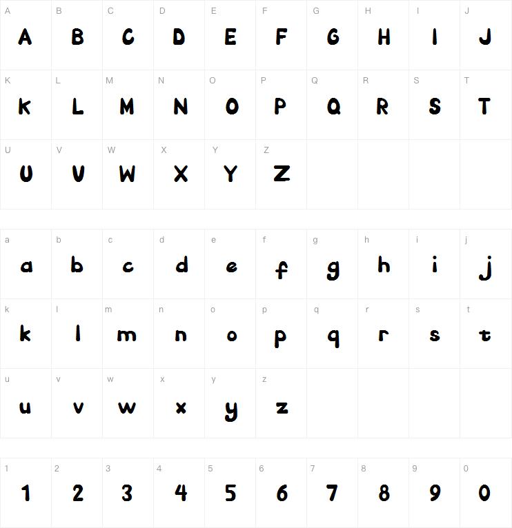 fun groovy字体