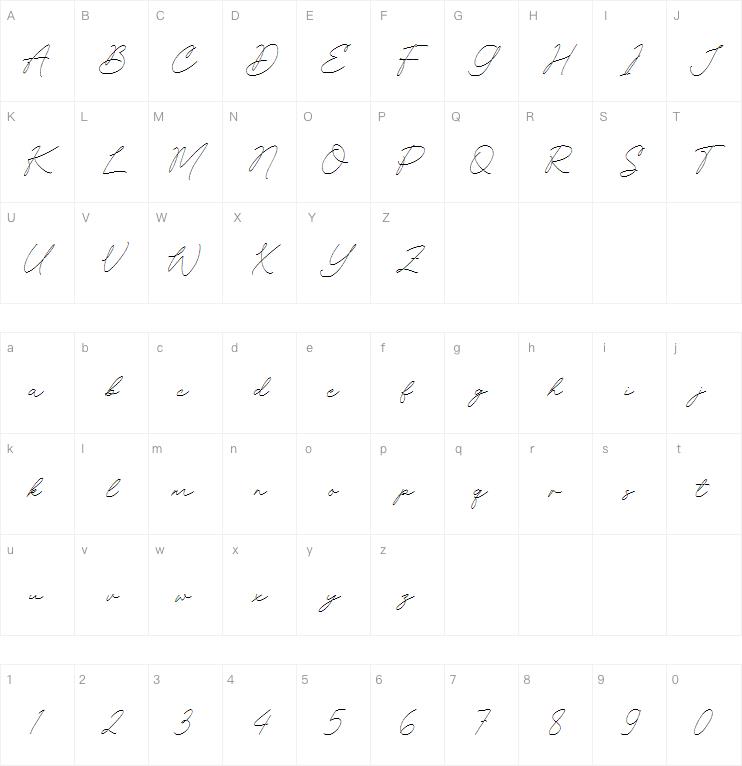 richford字体