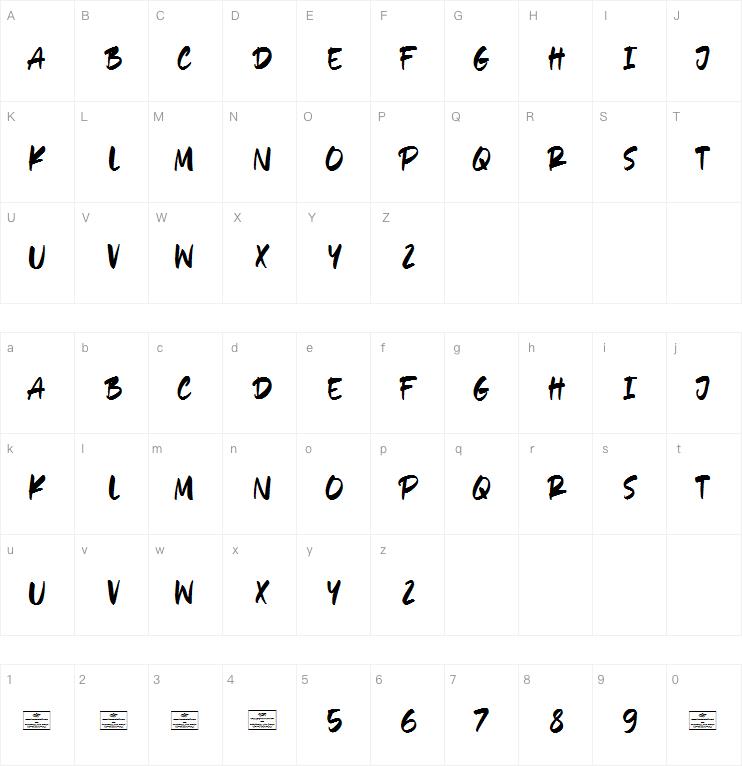 chamber字体