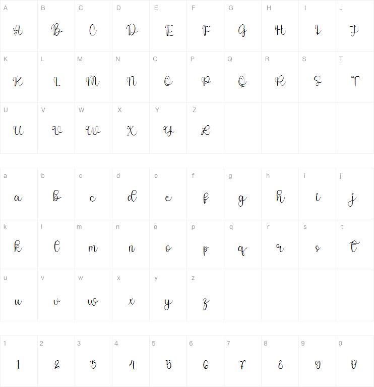 crewsmile字体