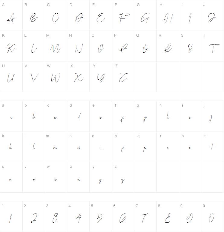 kantolista字体