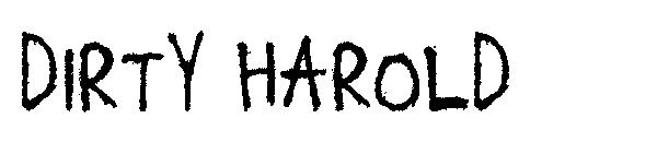 Dirty harold字体