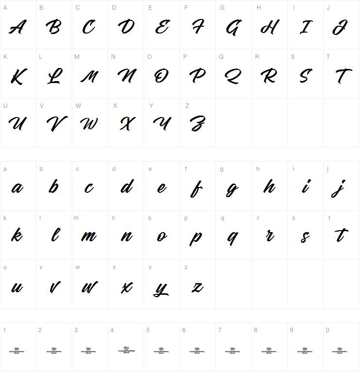 galactic adventure personal字体