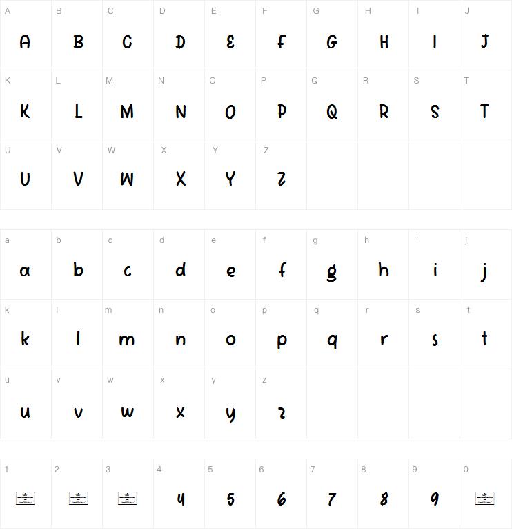 unfolding字体