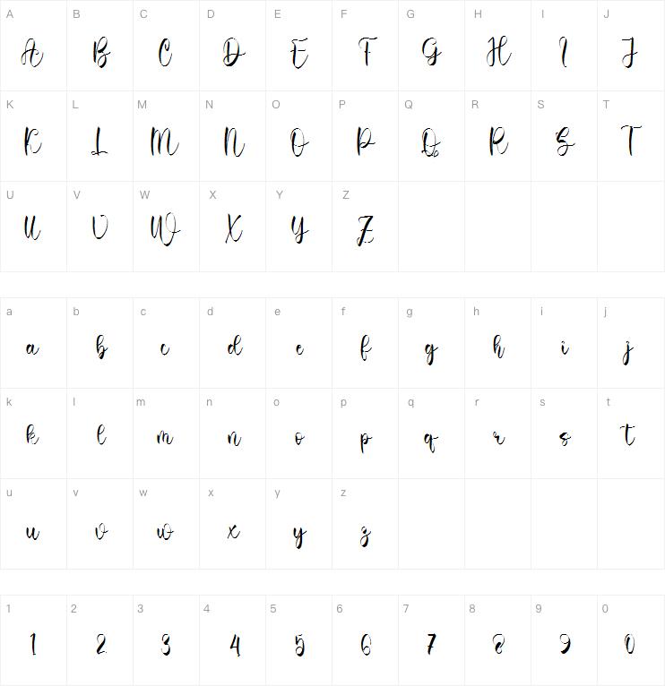 winter vintage字体