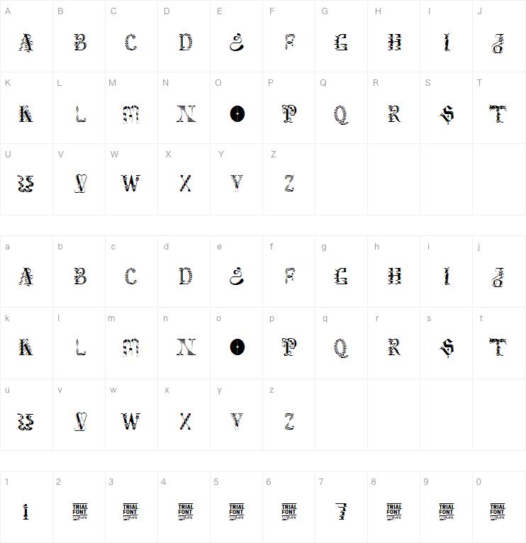 jabberz display字体
