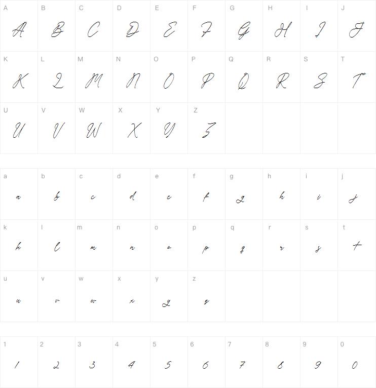 coldwell bridges字体