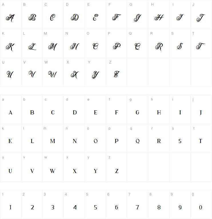 lotus heart字体