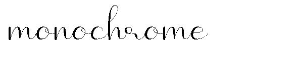 Monochrome字体