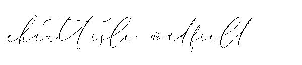 charttisle wadfield字体