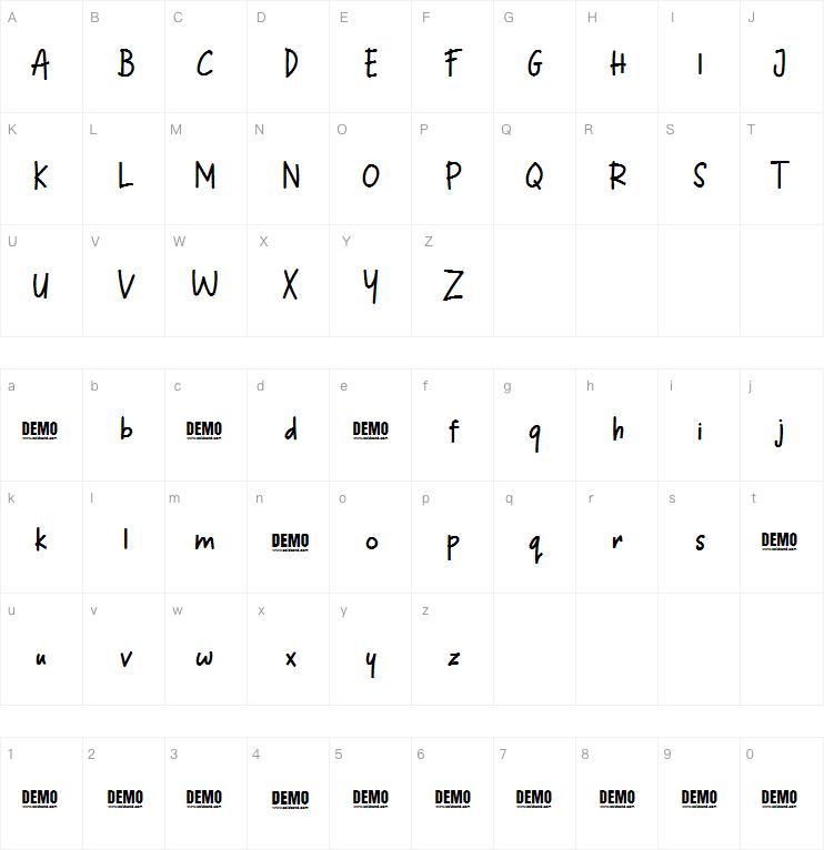 akatsuki字体