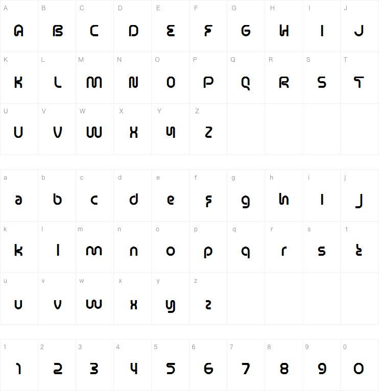 sparkster two字体