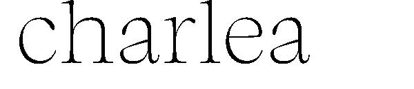 Charlea字体