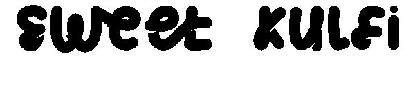 sweet kulfi