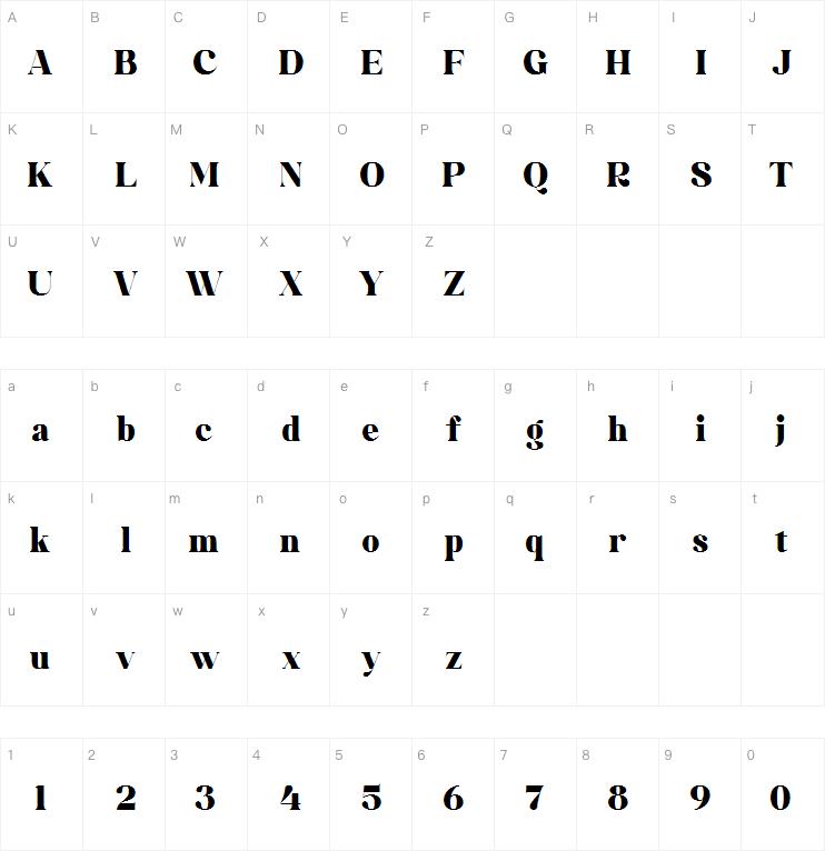 bridga goldeni字体