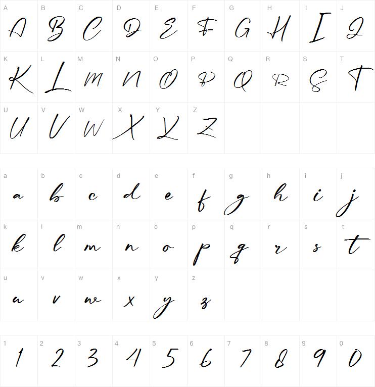 carabella字体