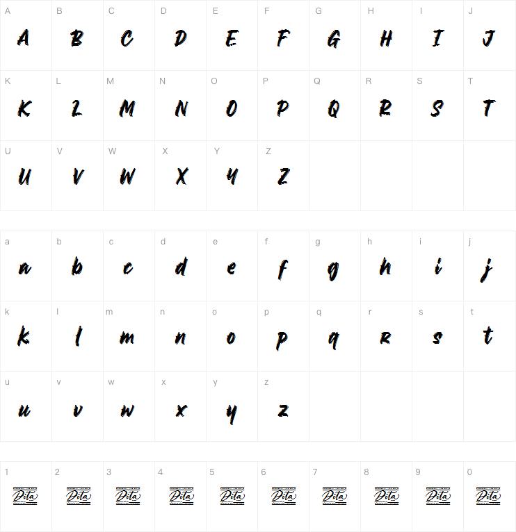 braves factor字体