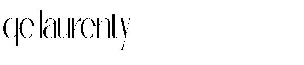 qe laurenty字体