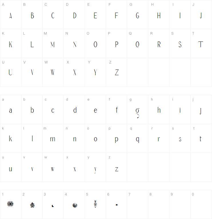 qe laurenty字体